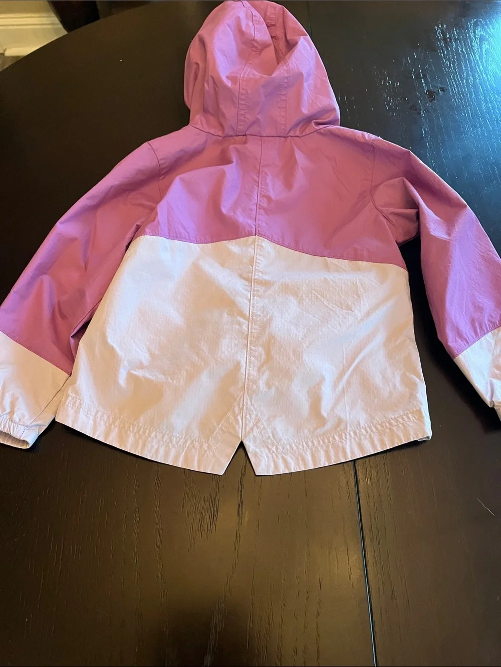 Columbia Two-Tone Pink Hooded Shell Jacket - Picture 3 of 3
